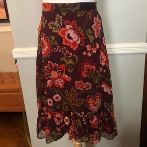Beautiful multi colored skirt